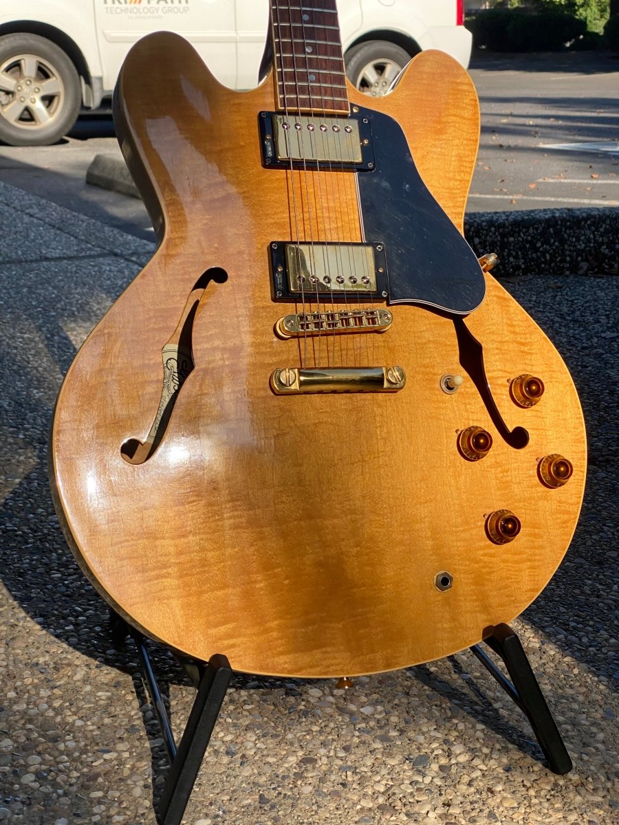 SOLD - Gibson ES - 335 DOT Reissue 1984 Blonde Natural SOLD - Mahar's Vintage Guitars