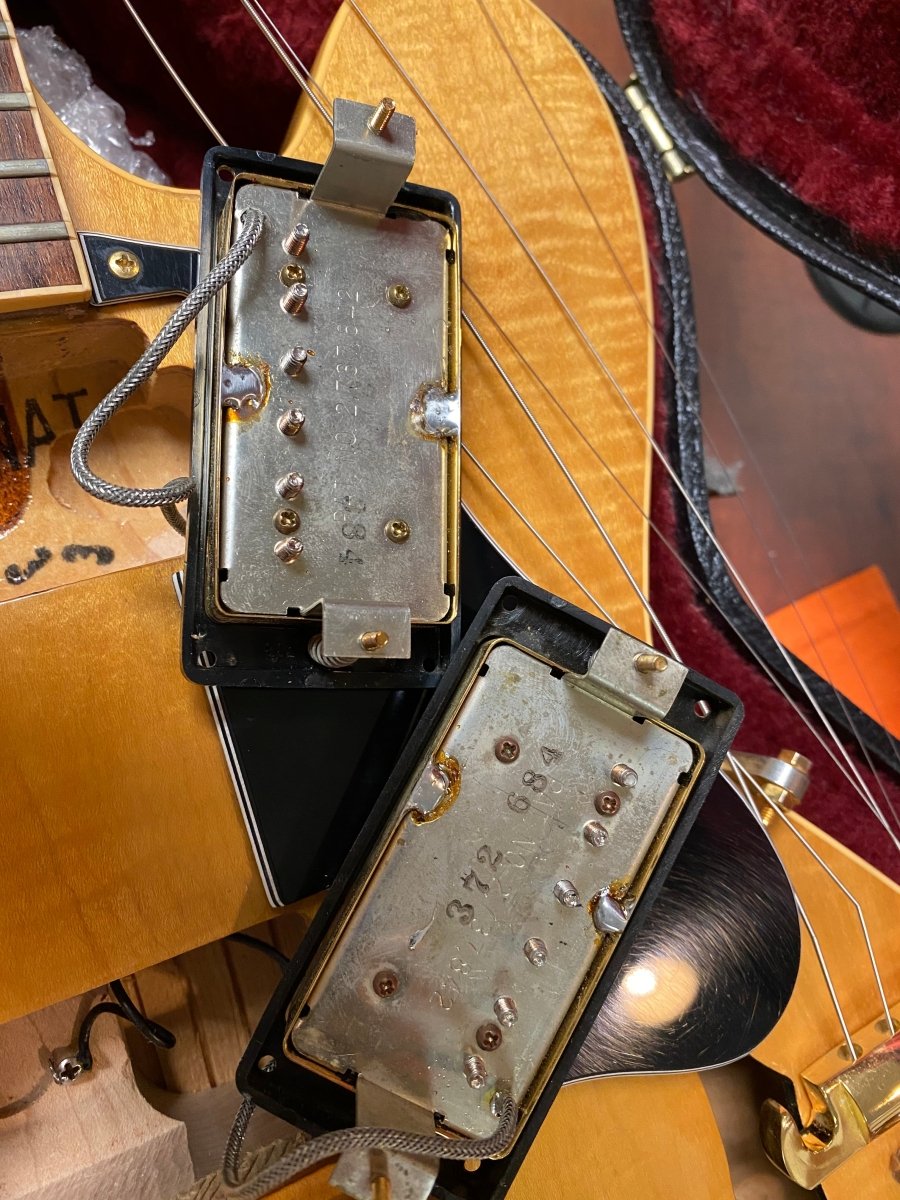 SOLD - Gibson ES - 335 DOT Reissue 1984 Blonde Natural SOLD - Mahar's Vintage Guitars