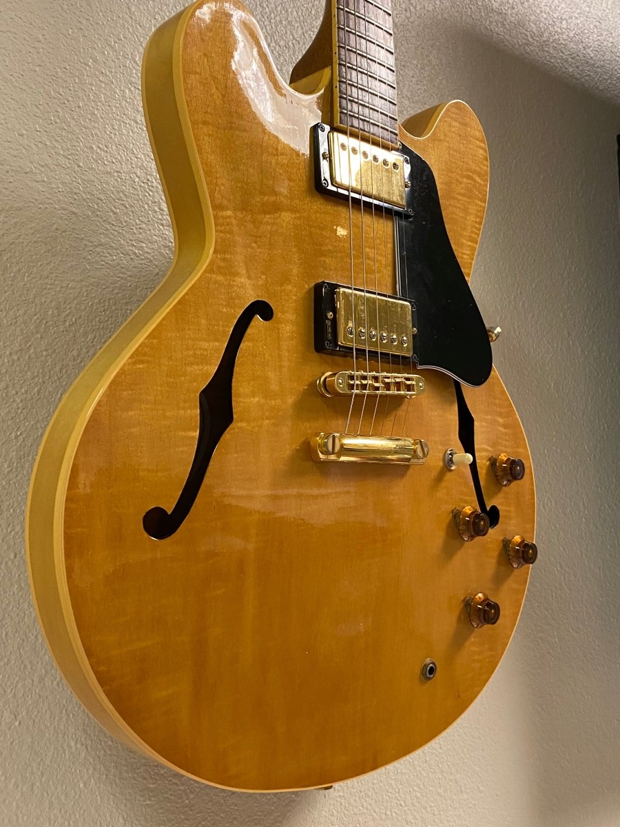 SOLD - Gibson ES - 335 DOT Reissue 1984 Blonde Natural SOLD - Mahar's Vintage Guitars