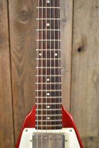 SOLD - Gibson Flying V 1982 Candy Apple Red - Mahar's Vintage Guitars