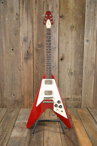 SOLD - Gibson Flying V 1982 Candy Apple Red - Mahar's Vintage Guitars