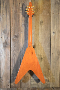 SOLD - Gibson Flying V 2004 1958 reissue natural mahogany - Mahar's Vintage Guitars