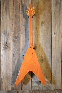 SOLD - Gibson Flying V 2004 1958 reissue natural mahogany - Mahar's Vintage Guitars