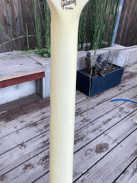 SOLD - Gibson Les Paul Custom White Custom Shop 2008 - SOLD - Mahar's Vintage Guitars