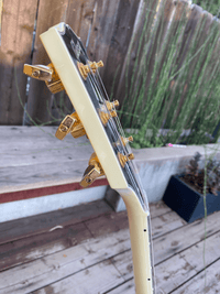 SOLD - Gibson Les Paul Custom White Custom Shop 2008 - SOLD - Mahar's Vintage Guitars