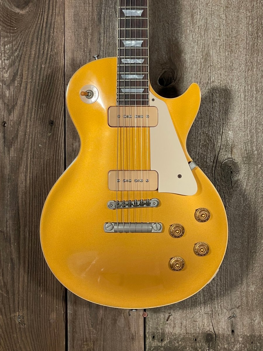 SOLD - Gibson Les Paul Goldtop R6 1956 Custom Shop Reissue 2001 - Mahar's Vintage Guitars