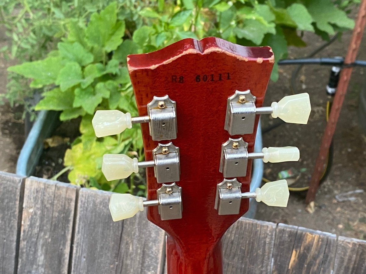 SOLD - Gibson Les Paul Historic Reissue R8 Factory Aged LPR8S - SOLD - Mahar's Vintage Guitars