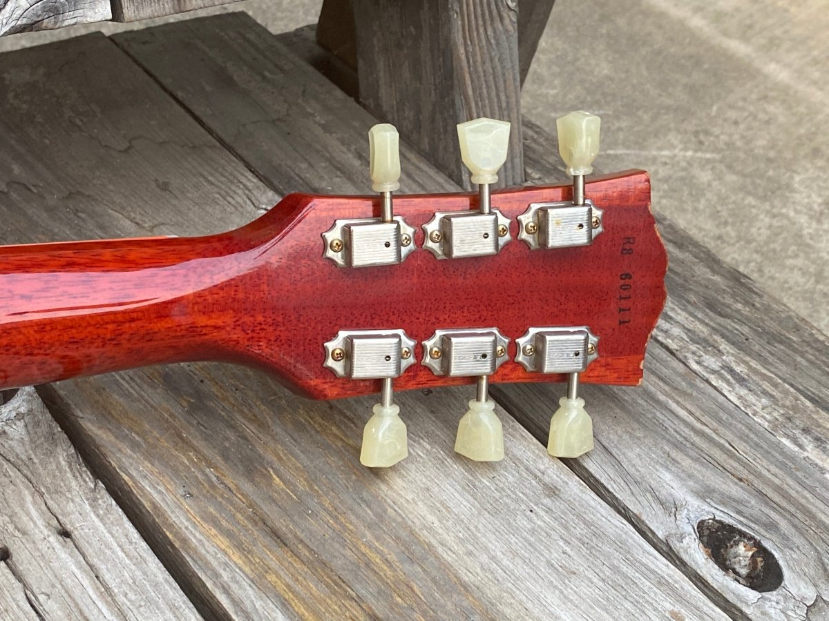 SOLD - Gibson Les Paul Historic Reissue R8 Factory Aged LPR8S - SOLD - Mahar's Vintage Guitars