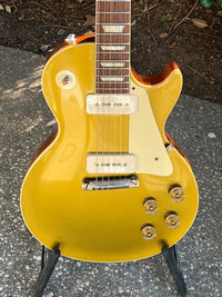 SOLD - Gibson Les Paul R4 Goldtop 2019 1954 Reissue Custom Shop - Mahar's Vintage Guitars