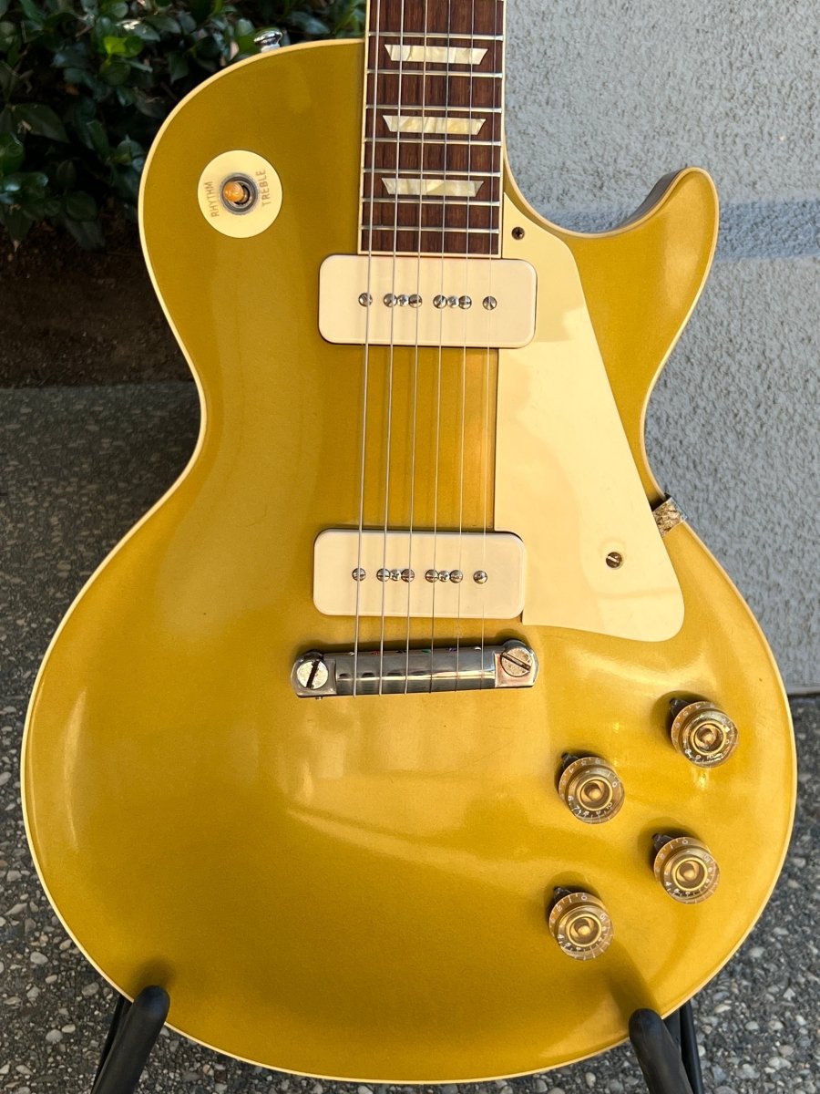 SOLD - Gibson Les Paul R4 Goldtop 2019 1954 Reissue Custom Shop - Mahar's Vintage Guitars