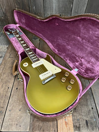 SOLD - Gibson Les Paul R4 Goldtop 2019 1954 Reissue Custom Shop - Mahar's Vintage Guitars