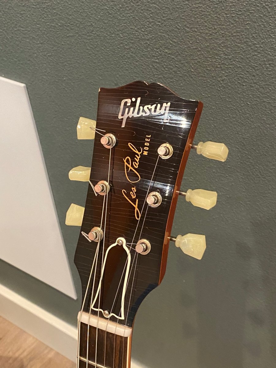 SOLD - Gibson Les Paul R9 Historic 1959 Reissue Factory Aged 2018 - SOLD - Mahar's Vintage Guitars