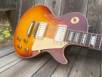 SOLD - Gibson Les Paul R9 Historic 1959 Reissue Factory Aged 2018 - SOLD - Mahar's Vintage Guitars