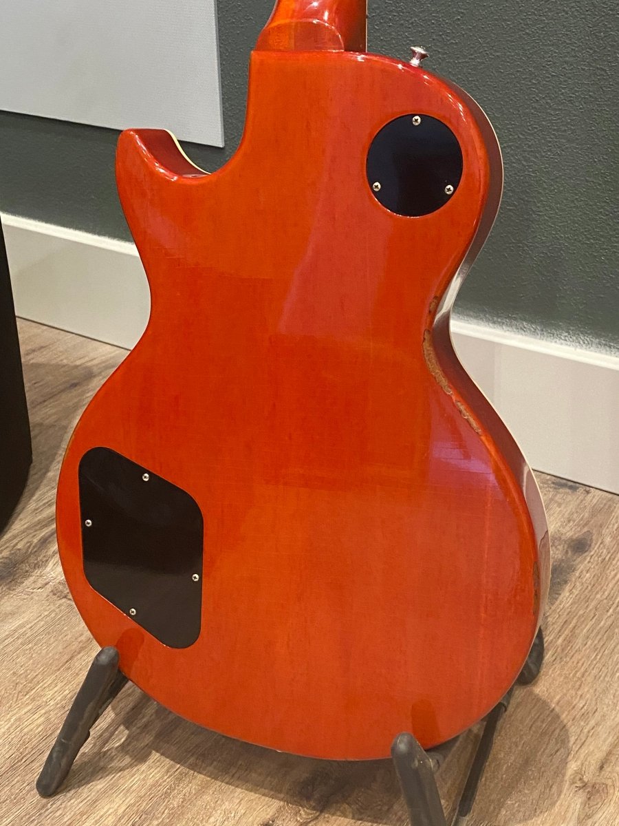 SOLD - Gibson Les Paul R9 Historic 1959 Reissue Factory Aged 2018 - SOLD - Mahar's Vintage Guitars