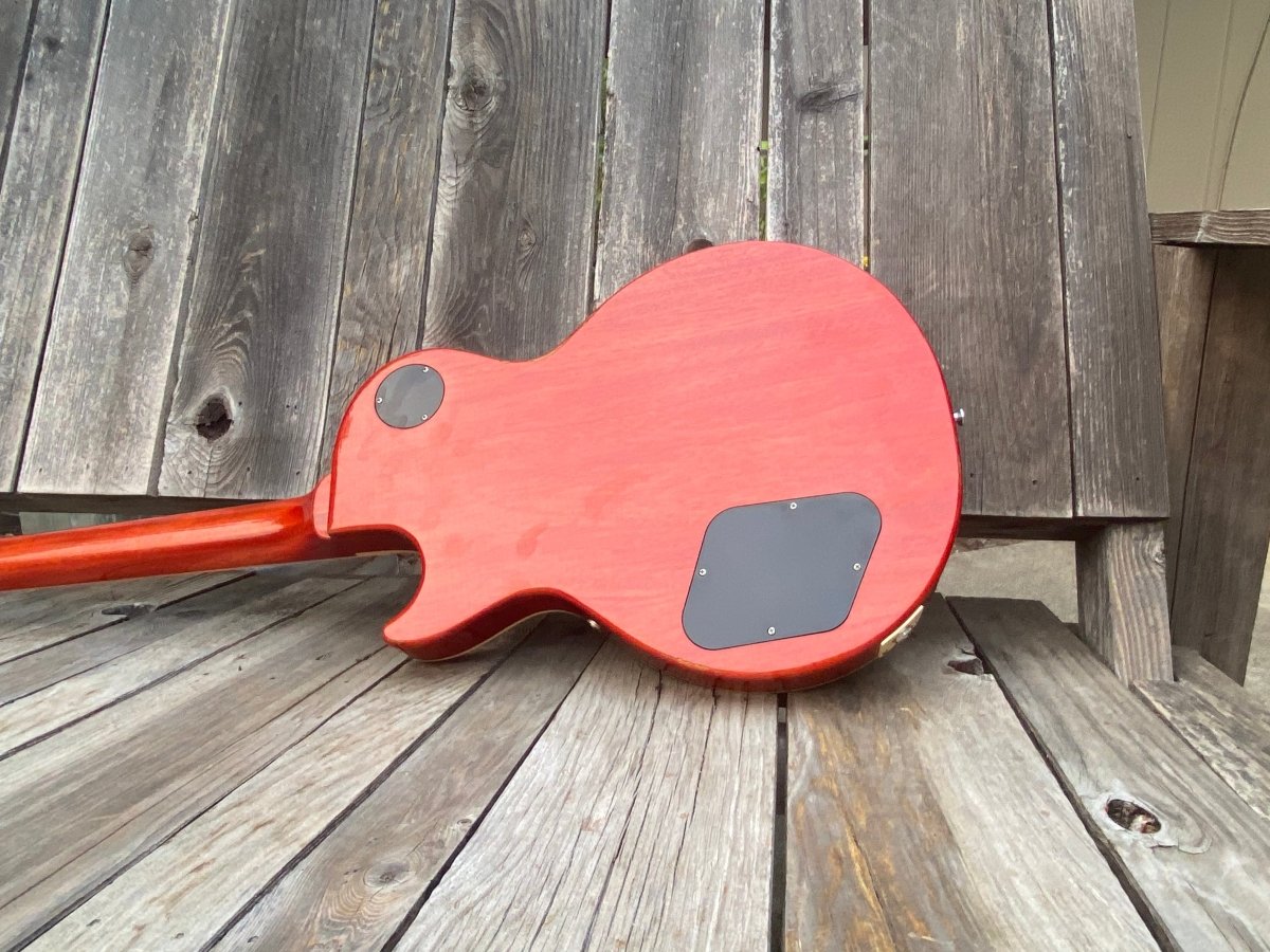 SOLD - Gibson Les Paul R9 Historic 1959 Reissue Factory Aged 2018 - SOLD - Mahar's Vintage Guitars