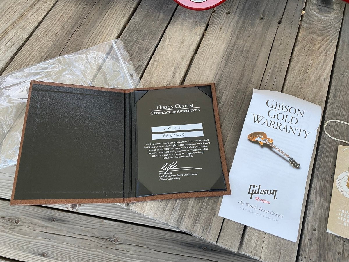 SOLD - Gibson Les Paul Standard 1958 Reissue Custom Shop '58 Axcess Contour - Mahar's Vintage Guitars