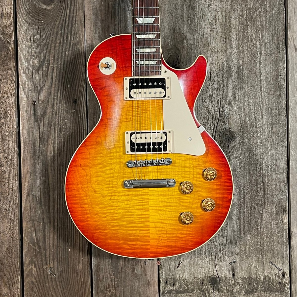 SOLD - Gibson Les Paul Standard 1958 Reissue Custom Shop '58 Axcess Contour - Mahar's Vintage Guitars