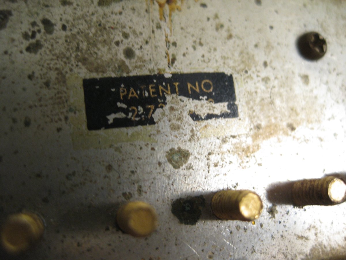 SOLD - Gibson Patent Sticker T Top Humbucker Gold Late 60's - Mahar's Vintage Guitars