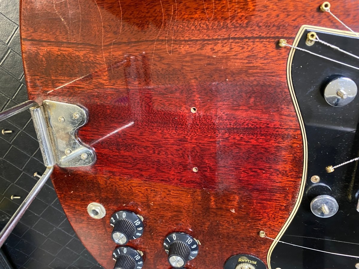 SOLD - Gibson SG Standard 1970 Small Volute - Mahar's Vintage Guitars