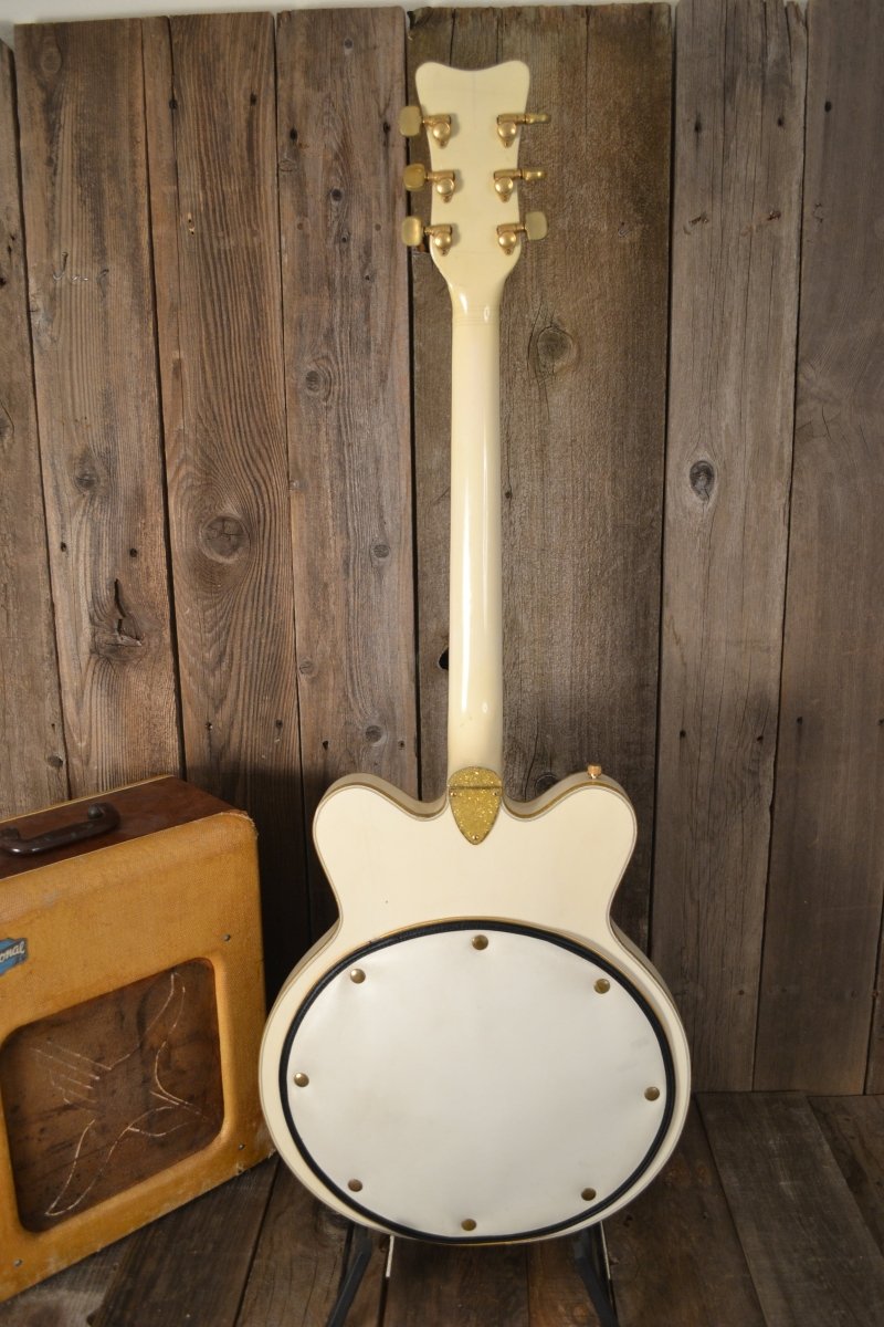 SOLD - Gretsch White Falcon Model 7595 1976 - Mahar's Vintage Guitars
