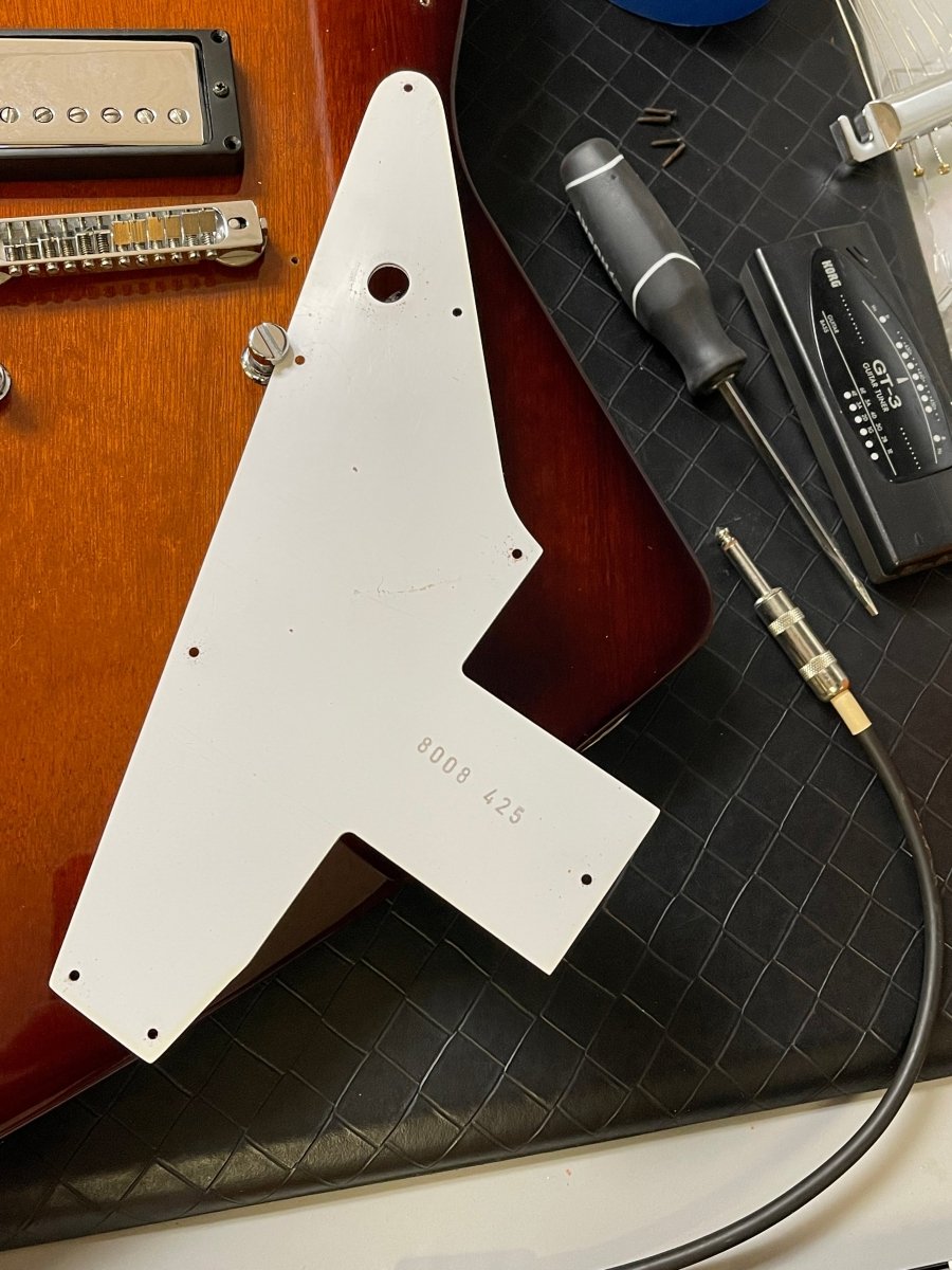 SOLD - Hamer USA Standard One of a Kind 12 String Explorer 2007 - Mahar's Vintage Guitars