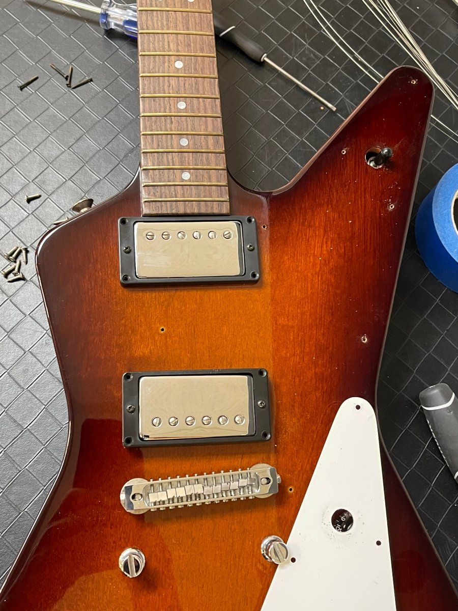 SOLD - Hamer USA Standard One of a Kind 12 String Explorer 2007 - Mahar's Vintage Guitars