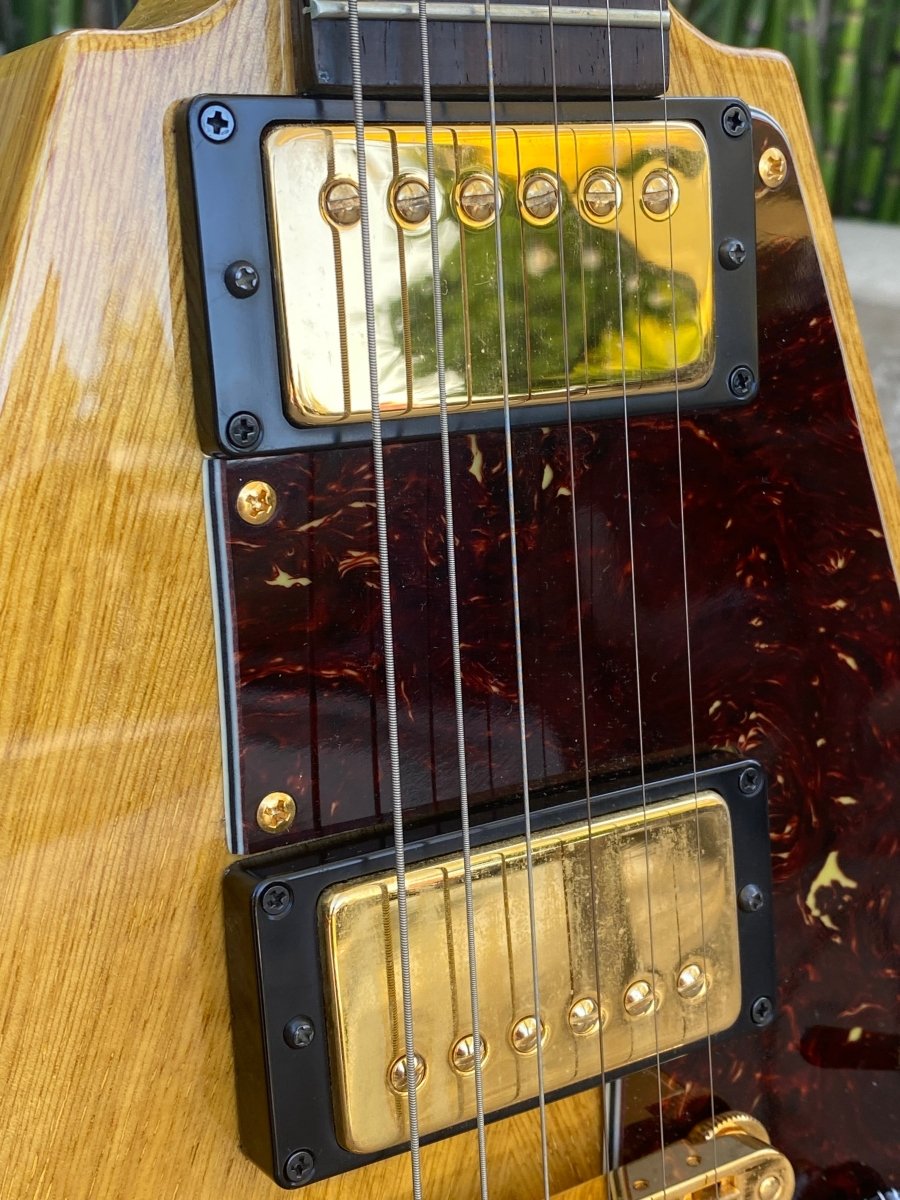 SOLD - Hamer Vector GVKS Korina Flying V 2004 Brazilian - Mahar's Vintage Guitars