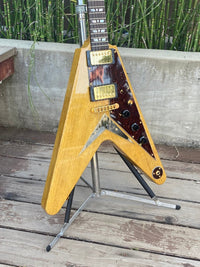 SOLD - Hamer Vector GVKS Korina Flying V 2004 Brazilian - Mahar's Vintage Guitars