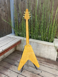 SOLD - Hamer Vector GVKS Korina Flying V 2004 Brazilian - Mahar's Vintage Guitars