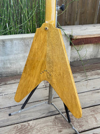 SOLD - Hamer Vector Korina Flying V 2005 Mint - Mahar's Vintage Guitars