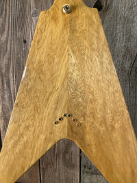 SOLD - Hamer Vector Korina Flying V 2005 Mint - Mahar's Vintage Guitars