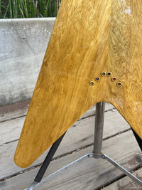 SOLD - Hamer Vector Korina Flying V 2005 Mint - Mahar's Vintage Guitars