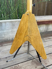 SOLD - Hamer Vector Korina Flying V 2005 Mint - Mahar's Vintage Guitars