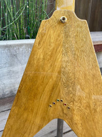 SOLD - Hamer Vector Korina Flying V 2005 Mint - Mahar's Vintage Guitars