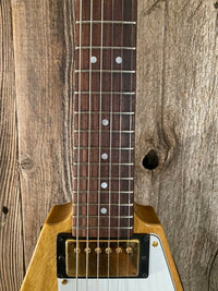 SOLD - Hamer Vector Korina Flying V 2005 Mint - Mahar's Vintage Guitars