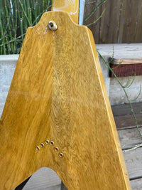 SOLD - Hamer Vector Korina Flying V 2005 Mint - Mahar's Vintage Guitars