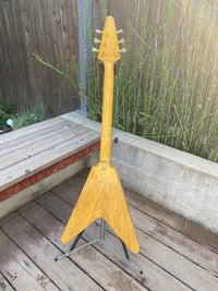 SOLD - Hamer Vector Korina Flying V 2005 Mint - Mahar's Vintage Guitars