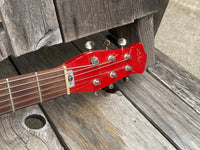 SOLD - Jerry Jones Neptune Short Horn Baritone Guitar 1992 - 1998 - Mahar's Vintage Guitars