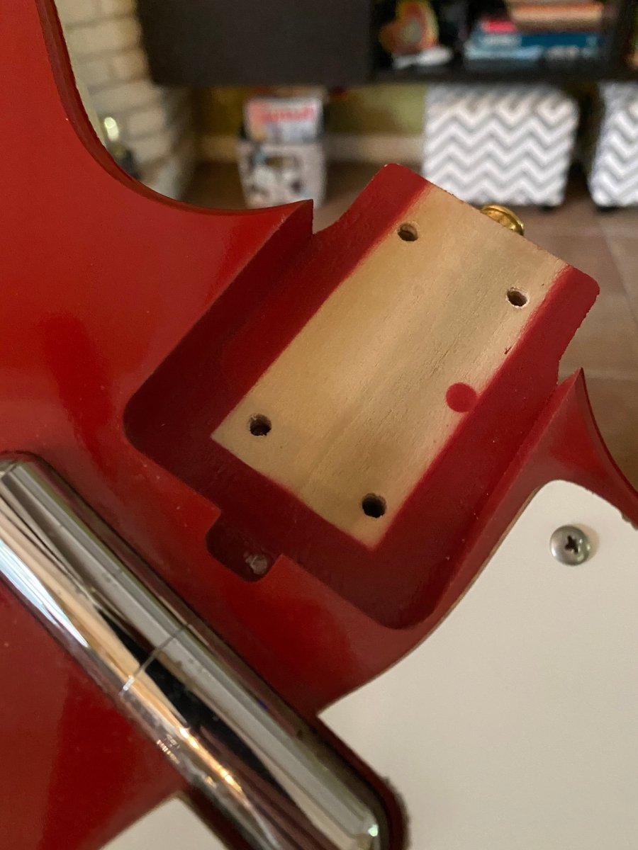 SOLD - Jerry Jones Neptune Short Horn Baritone Guitar 1992 - 1998 - Mahar's Vintage Guitars