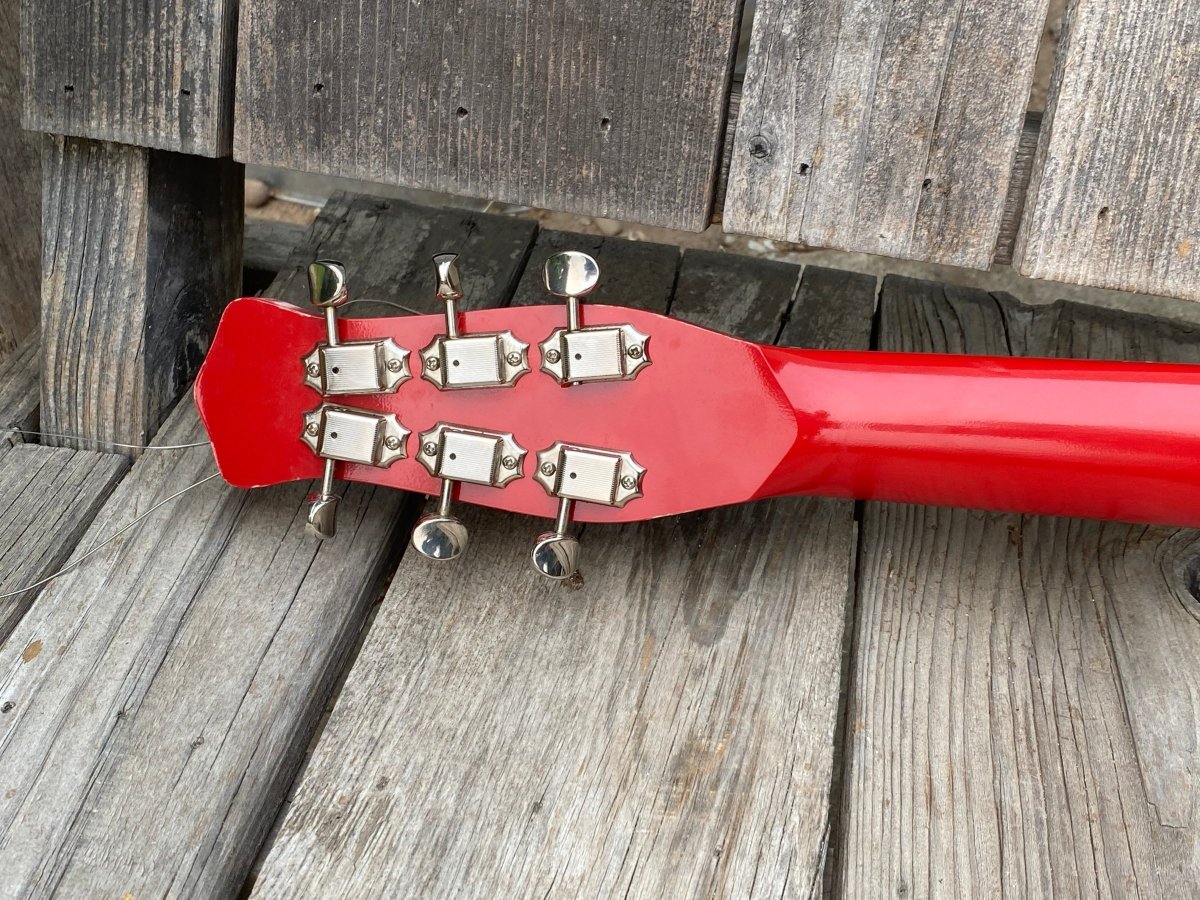 SOLD - Jerry Jones Neptune Short Horn Baritone Guitar 1992 - 1998 - Mahar's Vintage Guitars