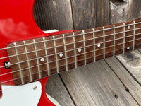 SOLD - Jerry Jones Neptune Short Horn Baritone Guitar 1992 - 1998 - Mahar's Vintage Guitars