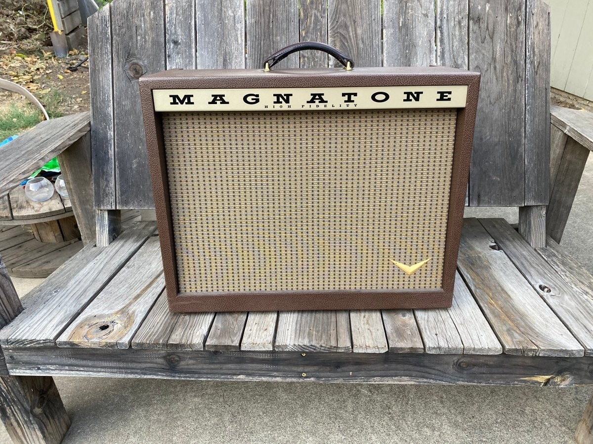SOLD - Magnatone Twilighter 1x12" guitar combo amp - Mahar's Vintage Guitars