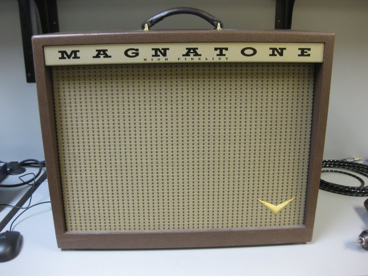 SOLD - Magnatone Twilighter 1x12" guitar combo amp - Mahar's Vintage Guitars