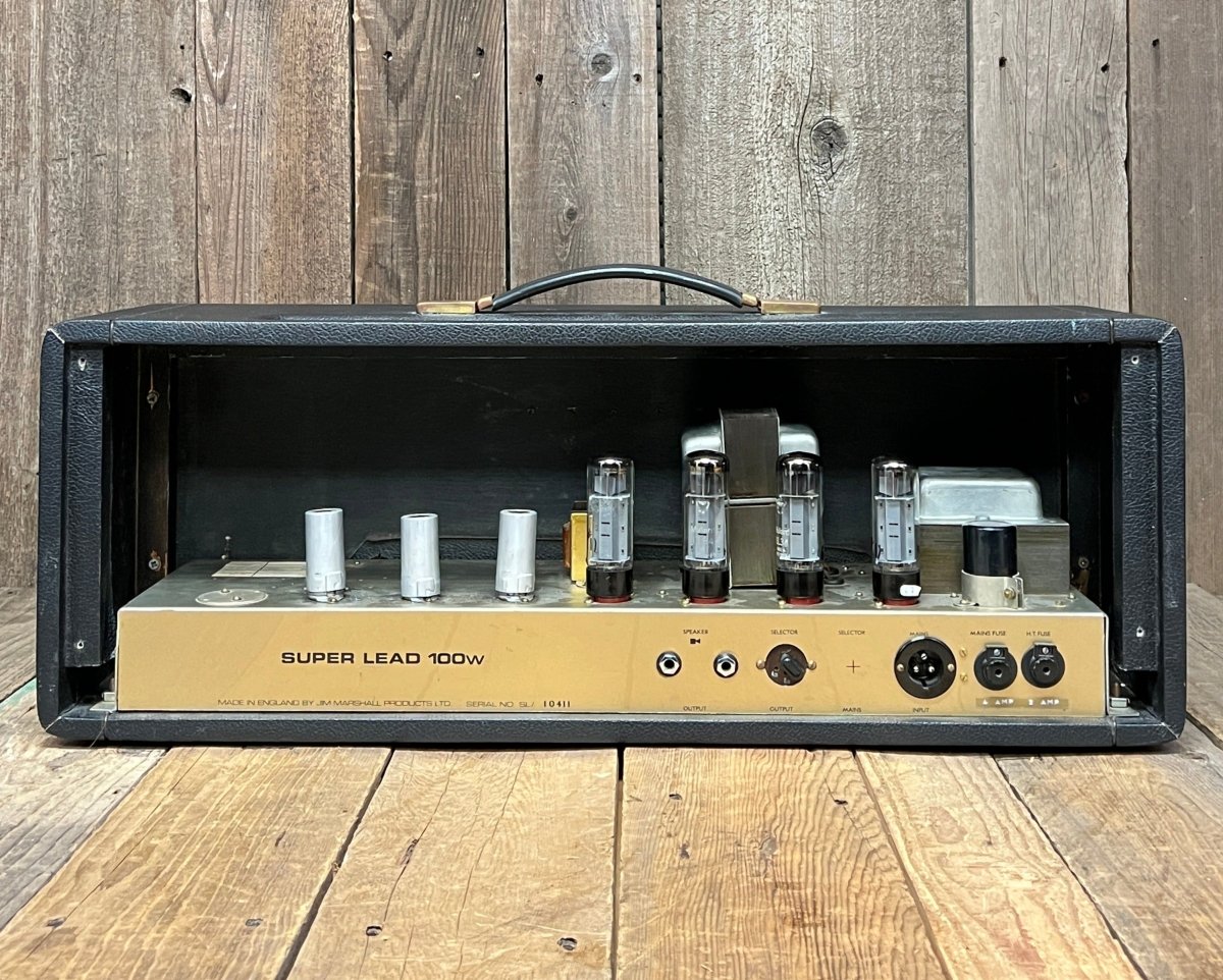 SOLD - Marshall 1959 Plexi JMP Super Lead 100 watt 1967 guitar amp head - Mahar's Vintage Guitars