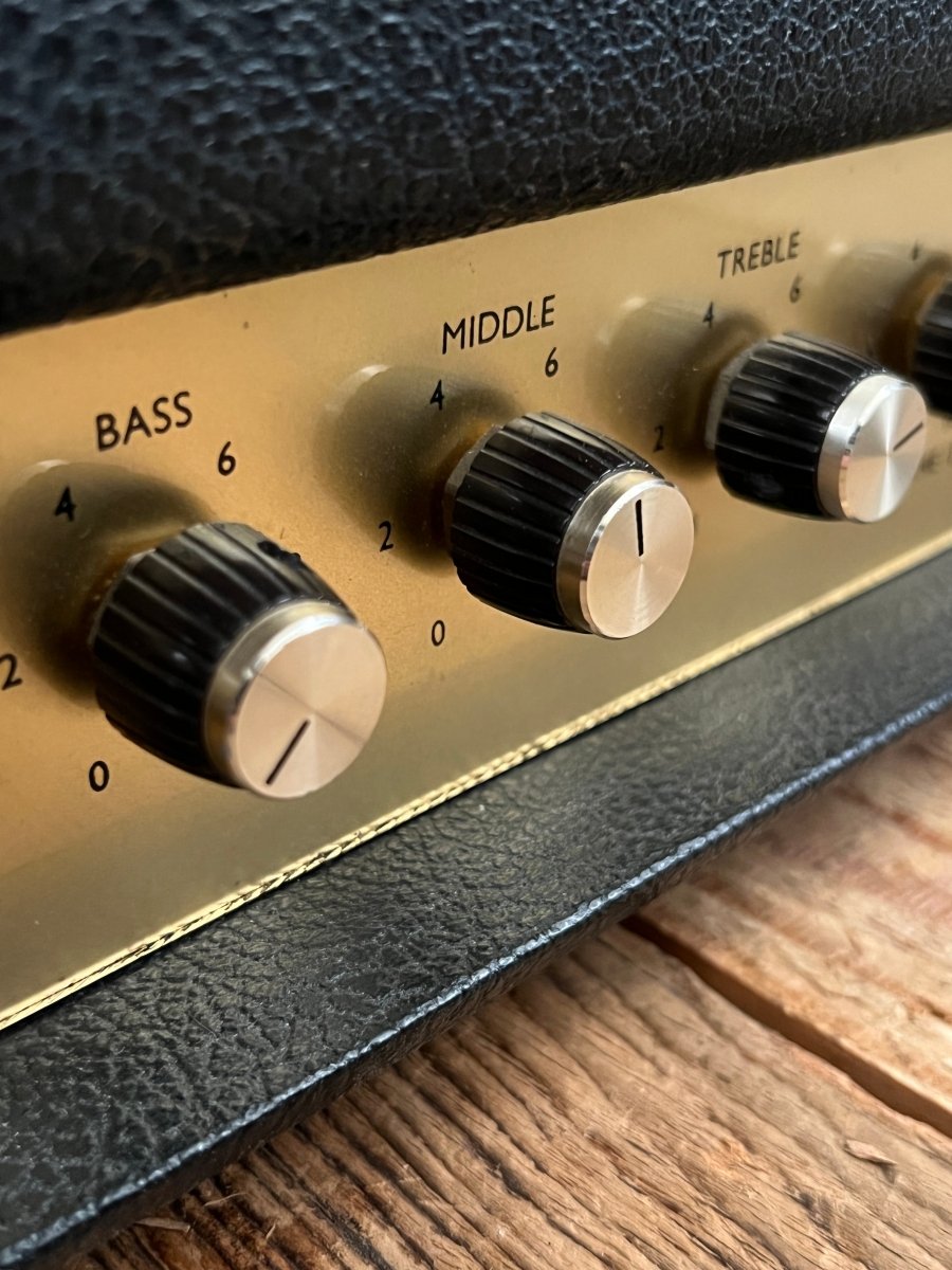 SOLD - Marshall 1959 Plexi JMP Super Lead 100 watt 1967 guitar amp head - Mahar's Vintage Guitars