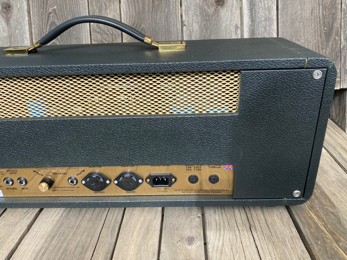 SOLD - Marshall 1987x 50 watt Plexi reissue 2003 - Mahar's Vintage Guitars