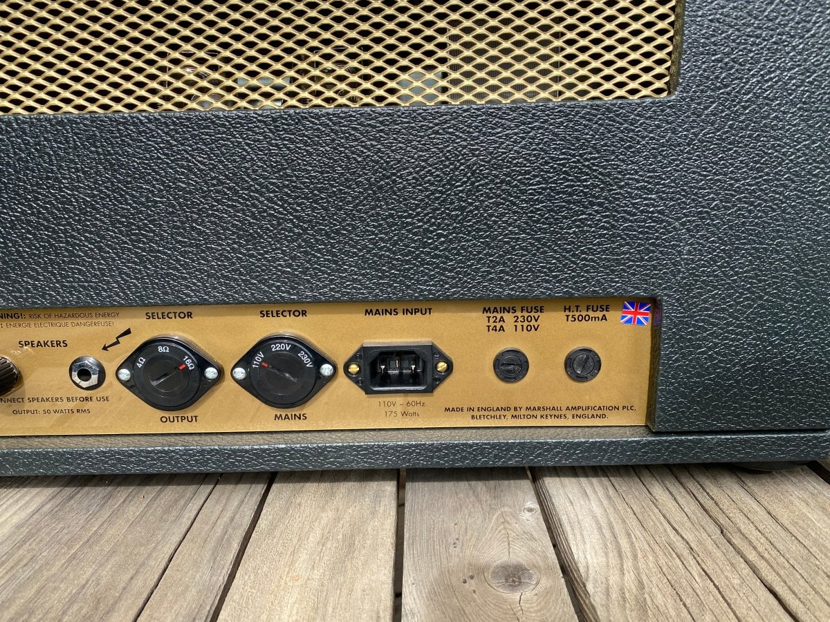 SOLD - Marshall 1987x 50 watt Plexi reissue 2003 - Mahar's Vintage Guitars