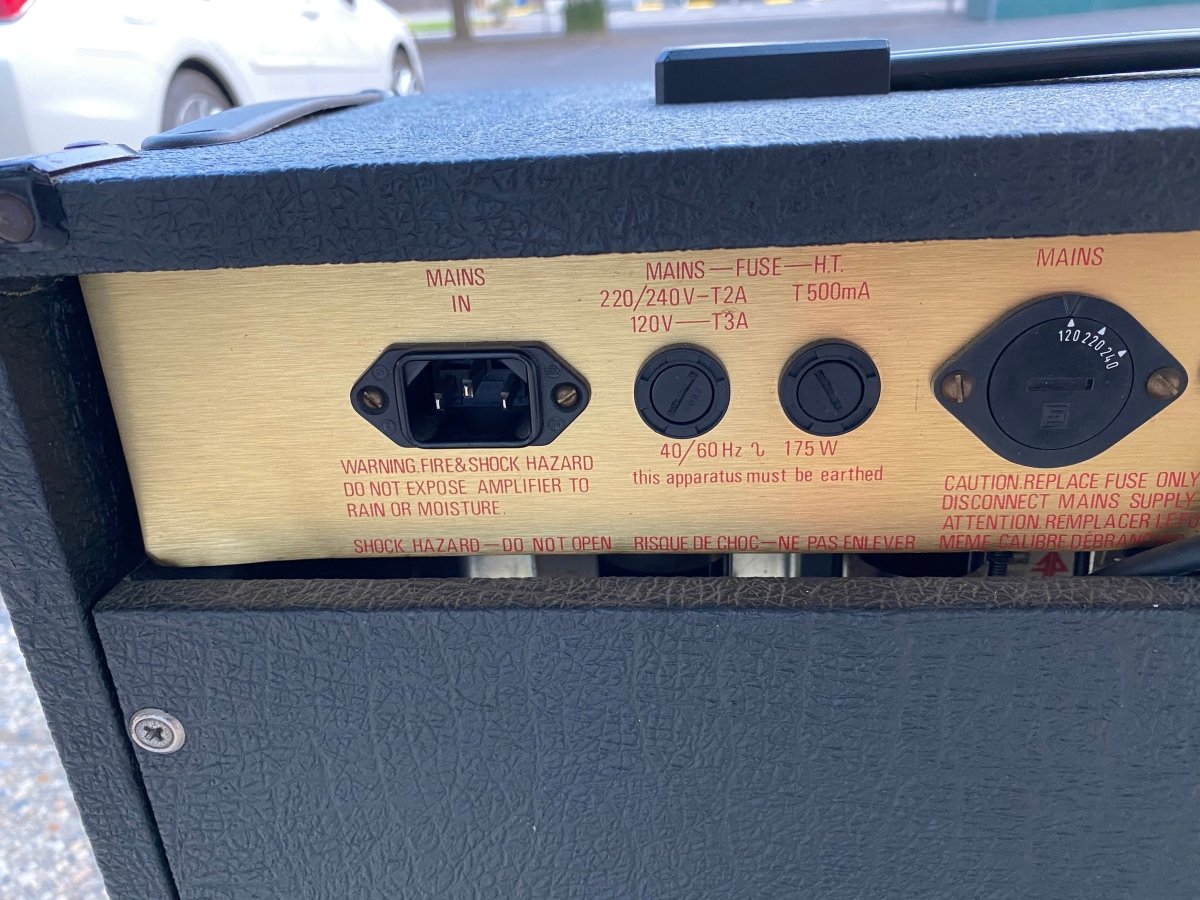 SOLD - Marshall JCM 800 Model 4010 Combo 1986 - SOLD - Mahar's Vintage Guitars