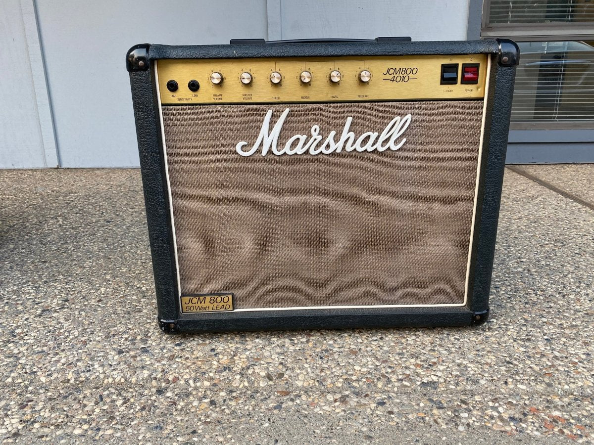 SOLD - Marshall JCM 800 Model 4010 Combo 1986 - SOLD - Mahar's Vintage Guitars
