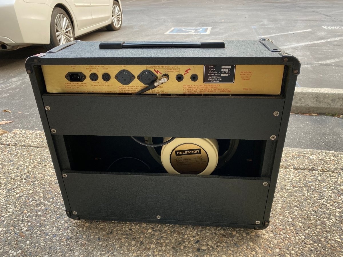 SOLD - Marshall JCM 800 Model 4010 Combo 1986 - SOLD - Mahar's Vintage Guitars